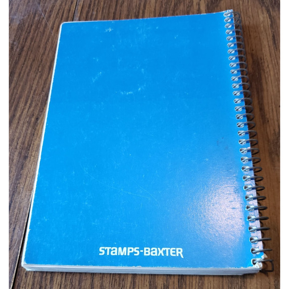 Gospel Hymnal Volume 2 Spiralbound Stamps Baxter Vintage 1979 Songbook - Picture 2 of 9